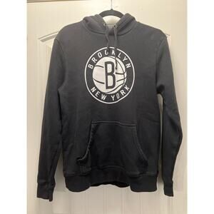 Fanatics Men’s Brooklyn NY Nets Pullover‎ Hoodie Sweatshirts Size M Black